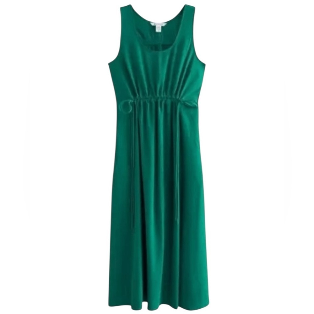 Athleta Emerald Green Echo Midi Dress
